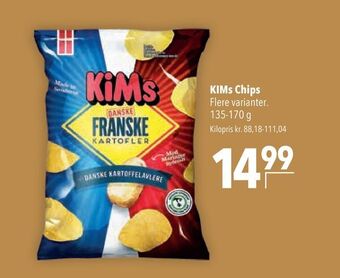Citti Kims chips tilbud