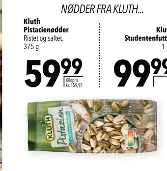 Kluth pistacienødder