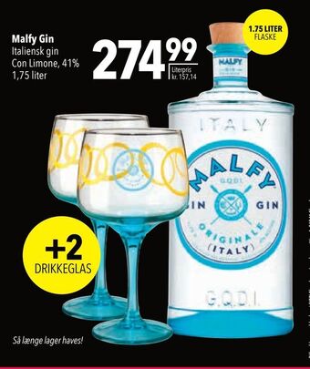 Citti Malfy gin tilbud