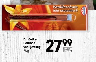 Citti Dr. oetker bourbon vaniljestang tilbud