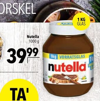 Citti Nutella tilbud