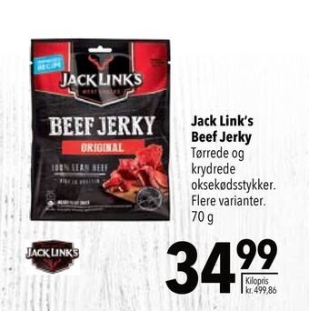 Citti Jack link's beef jerky tilbud