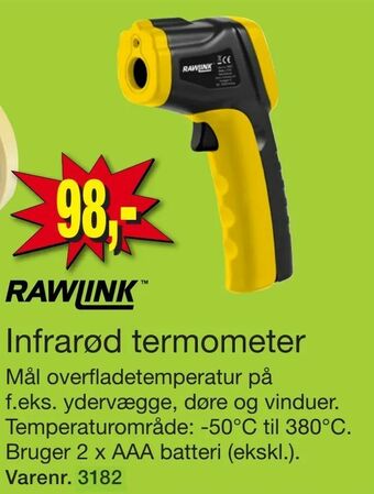 Harald Nyborg Infrarød termometer tilbud