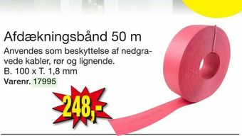 Harald Nyborg Afdækningsbånd 50 m tilbud