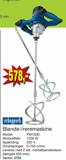 Harald Nyborg Blande-/røremaskine tilbud