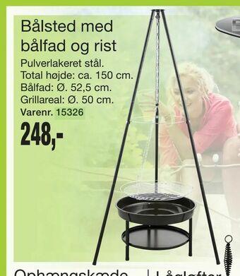 Harald Nyborg Bålsted med bålfad og rist tilbud