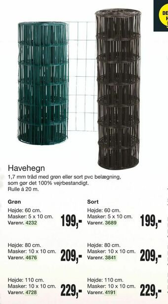 Harald Nyborg Havehegn tilbud
