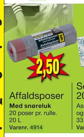 Harald Nyborg Affaldsposer tilbud