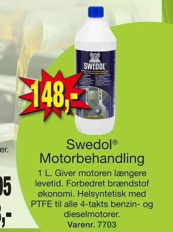 Harald Nyborg Swedol Motorbehandling tilbud