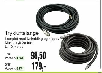 Harald Nyborg Trykluftslange tilbud