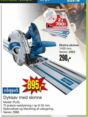 Harald Nyborg Dyksav med skinne tilbud