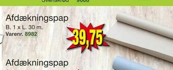 Harald Nyborg Afdækningspap tilbud