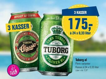 Otto Duborg Tuborg øl tilbud