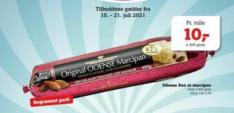Poetzsch Padborg Odense Ren rå marcipan tilbud