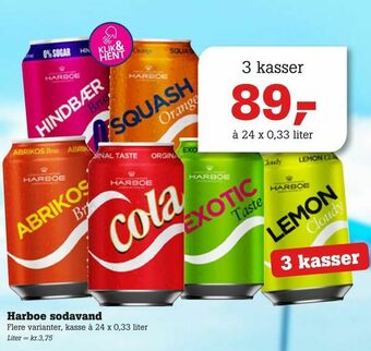 Poetzsch Padborg Harboe sodavand tilbud