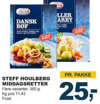 Let-Køb Steff houlberg dansk bøf med løg tilbud