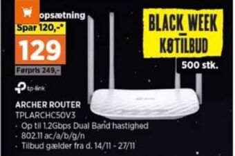 Power Tp-link router tilbud