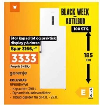 Gorenje køleskab