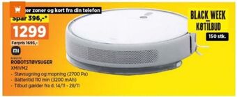 Power Xiaomi robotstøvsuger tilbud