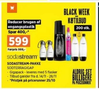 Power Sodastream sodavandsmaskine tilbud