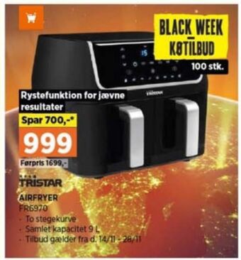 Power Tristar airfryer tilbud