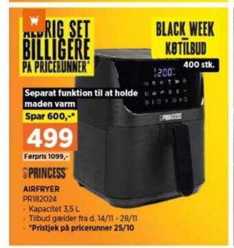 Princess airfryer