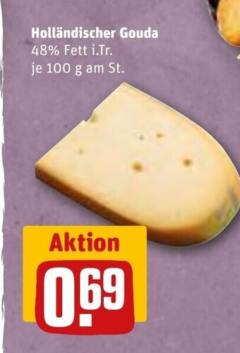 REWE DE Holländischer Gouda tilbud