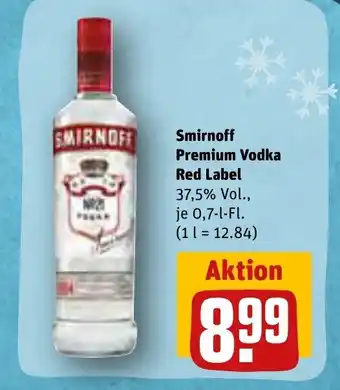 REWE DE Smirnoff Premium Vodka tilbud