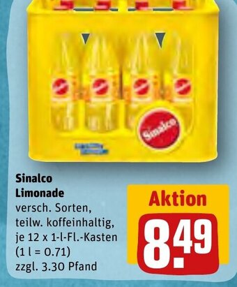 REWE DE Sinalco Limonade tilbud