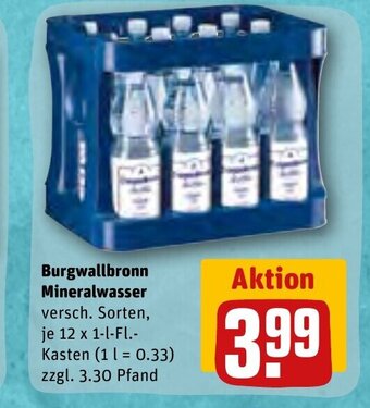 REWE Burgwallbronn Mineralwasser tilbud