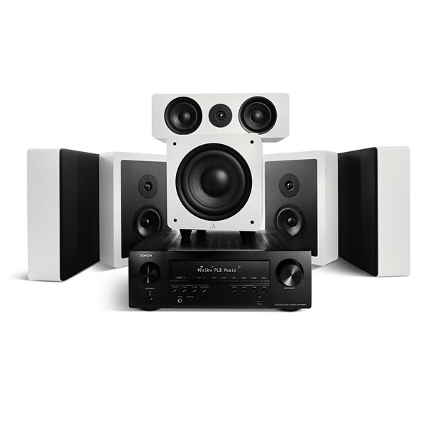Argon audio alto5wall + alto c mk2 + bass8 mk2 + denon avrx1700h 5.1