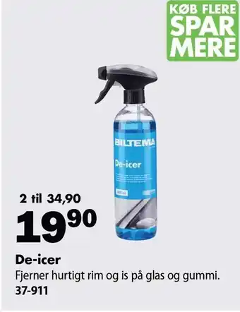 Biltema De-icer tilbud