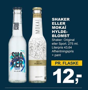 Let-Køb Shaker eller mokaï hyldeblomst tilbud