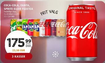 Scandinavian Park Coca-cola, fanta, sprite eller fuzetea tilbud