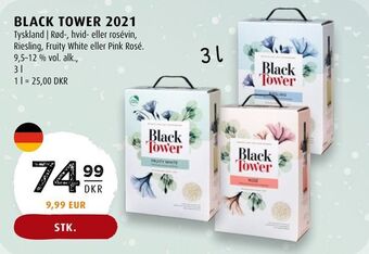 Scandinavian Park Black tower 2021 tilbud