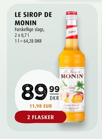 Scandinavian Park Le sirop de monin tilbud