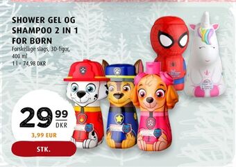 Scandinavian Park Shower gel og shampoo 2 in 1 for børn tilbud