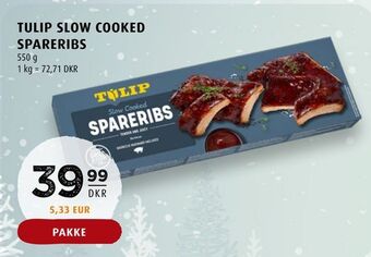 Scandinavian Park Tulip slow cooked spareribs tilbud