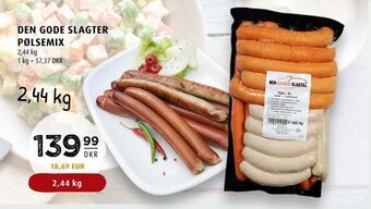 Scandinavian Park Den gode slagter pølsemix tilbud