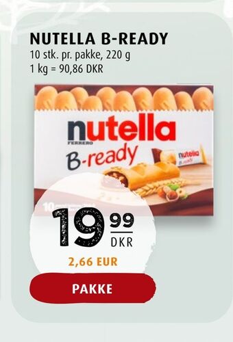 Scandinavian Park Nutella b-ready tilbud