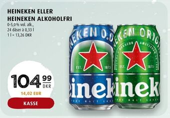 Scandinavian Park Heineken eller heineken alkoholfri tilbud
