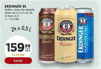 Scandinavian Park Erdinger øl tilbud
