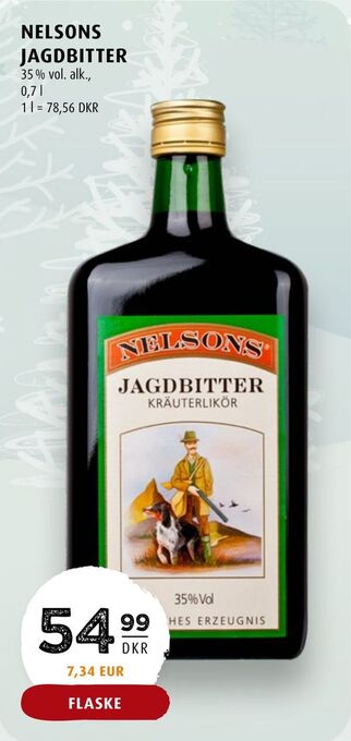 Scandinavian Park Nelsons jagdbitter tilbud