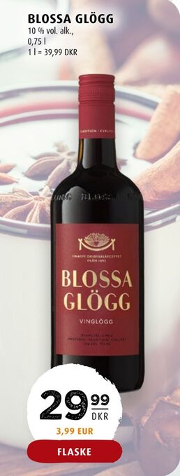 Blossa glögg