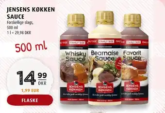 Jensens køkken sauce