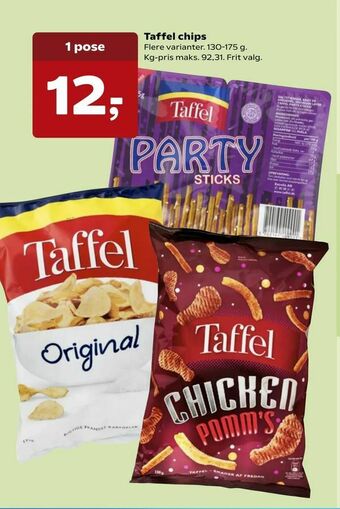 Dagli'Brugsen Taffel chips tilbud