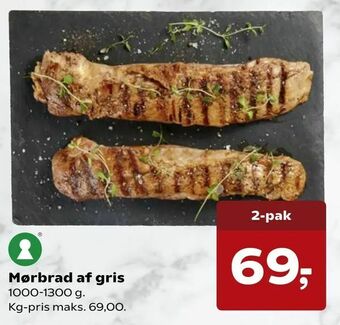 Dagli'Brugsen Mørbrad af gris tilbud