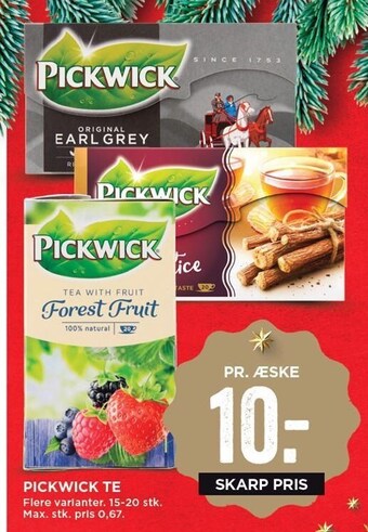 MENY Pickwick te tilbud
