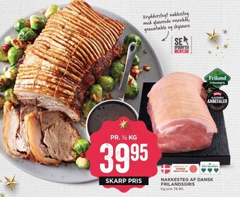 MENY Nakkesteg af dansk frilandsgris tilbud