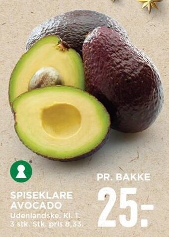 MENY Spiseklare avocado tilbud